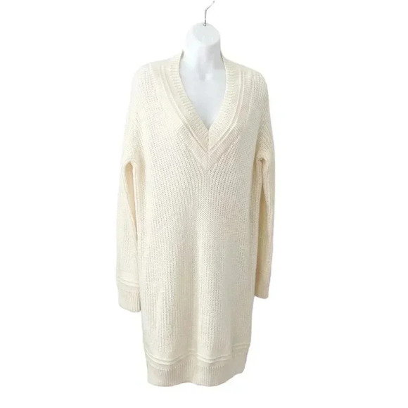 NWT La Ligne Merino Wool Cricket Sweater Dress size Small - Picture 2 of 11